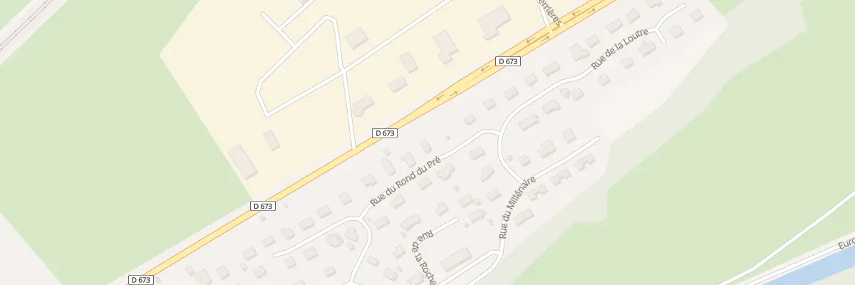 Plan du 7 Rue du Rond du Pré à Dampierre