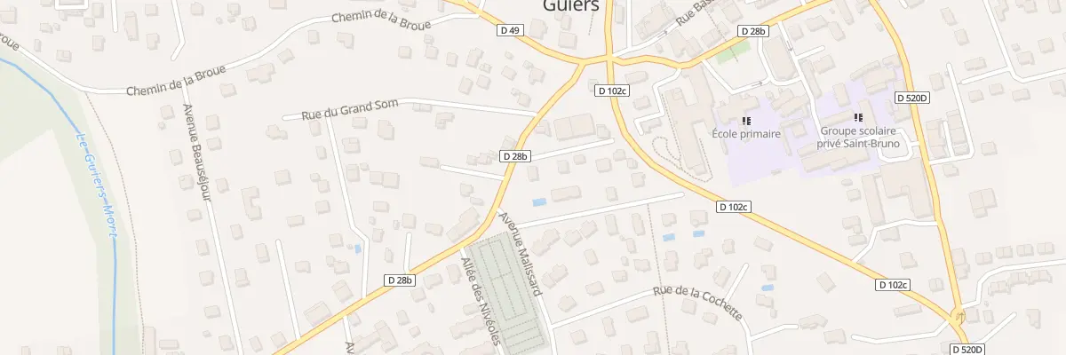 Plan du 2B Imp de l’Alpette à Entre-deux-Guiers