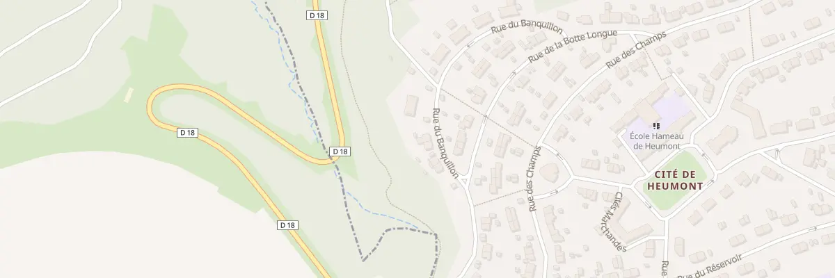 Plan du 4 Rue du Banquillon à Réhon