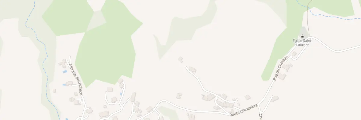 Plan du 5013 Le Village au Bersac
