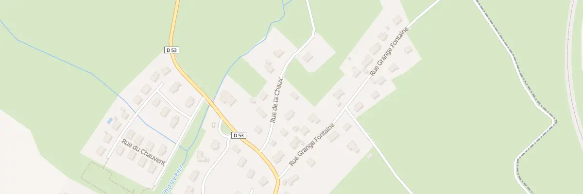 Plan du 6 Rue de la Chaux à Montigny-lès-Arsures