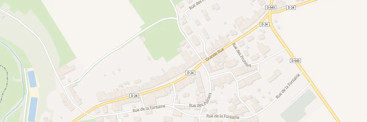 Plan du 28 Gr Grande Rue à Mercy-le-Bas