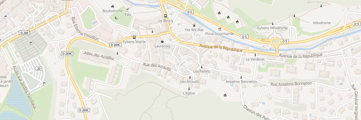 Plan du 3 Rue de Valmy à Eybens