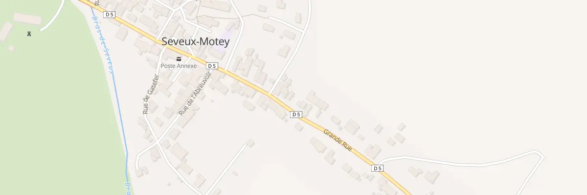 Plan du 49 Gr Grande Rue à Seveux-Motey