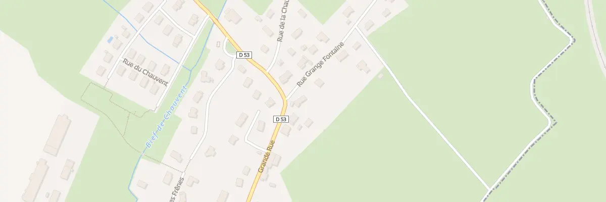 Plan du 2 Rue Grange Fontaine à Villette-lès-Arbois