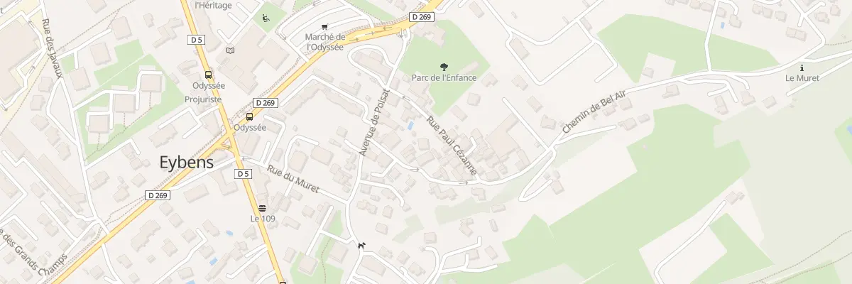 Plan du 4 Rue Cézanne à Eybens