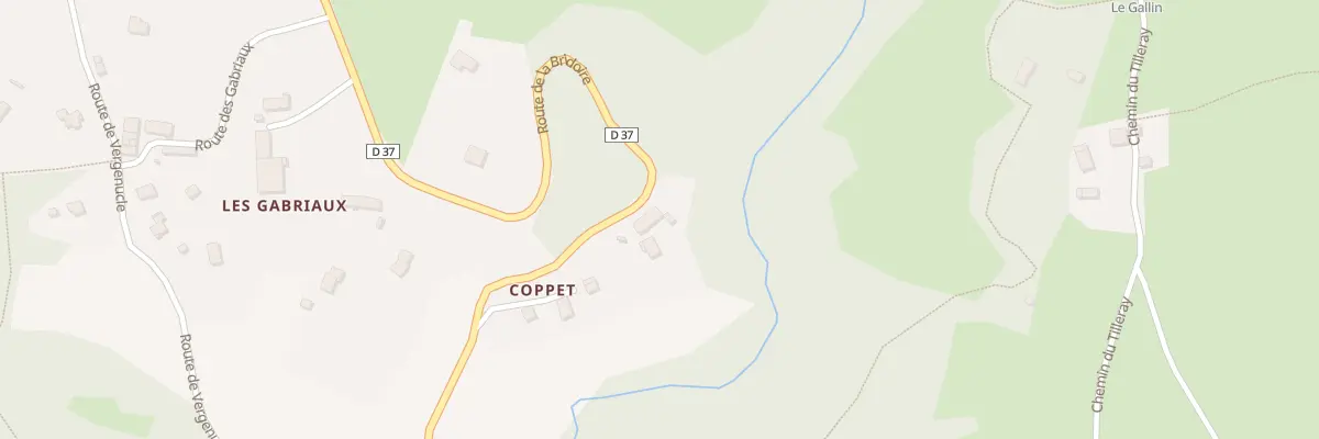 Plan du 817 Rte de la Bridoire à Dullin