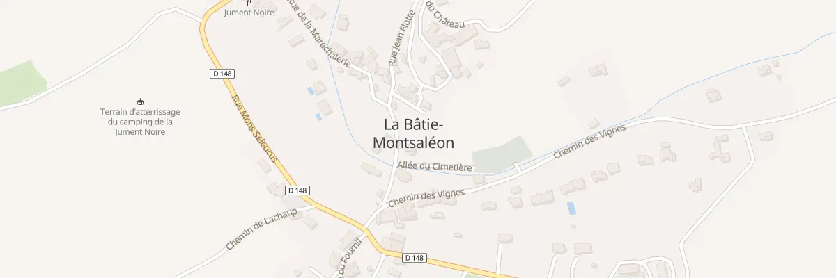 Plan du 100 Rue Jean Flotte à La Bâtie-Montsaléon