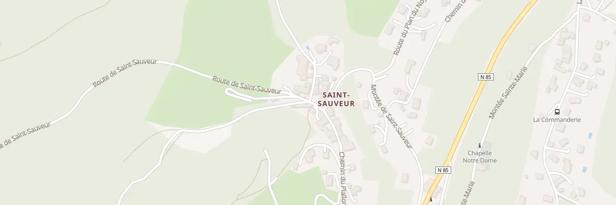 Plan du 9 Pl de Saint Sauveur à Notre-Dame-de-Mésage