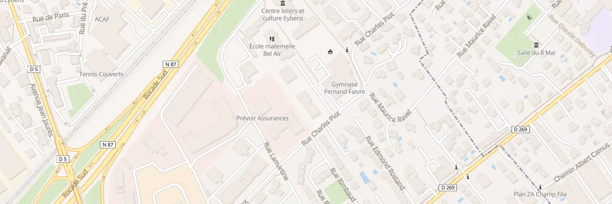 Plan du 11 Rue Charles Piot à Eybens
