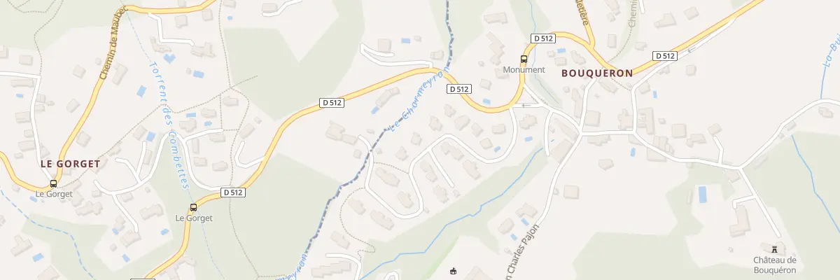 Plan du 5936 Che du Hameau du Goutey à Corenc
