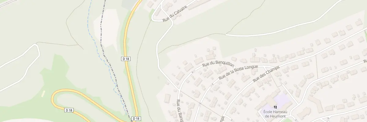 Plan du 21 Rue du Banquillon à Réhon