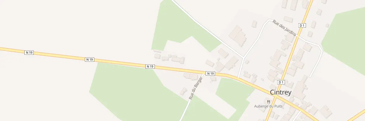 Plan du 3 Rue du Professeur A. Desgrez à Cintrey