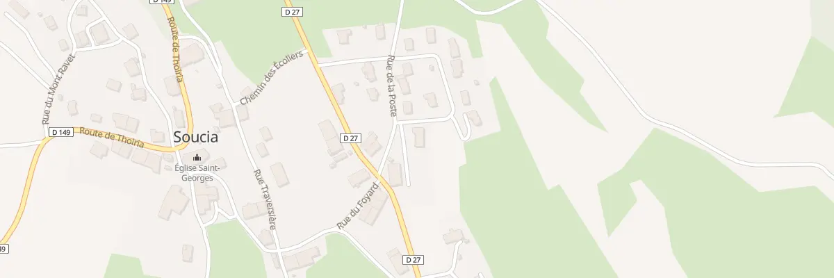 Plan du 13 Rue des Gentianes à Soucia