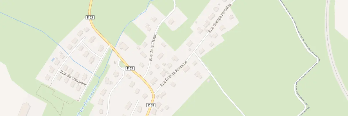 Plan du 7 Rue Grange Fontaine à Villette-lès-Arbois