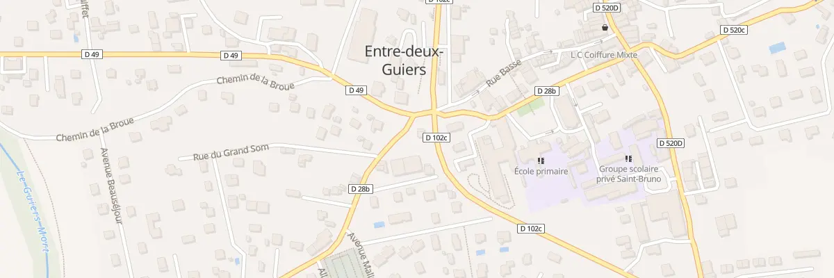 Plan du 5210 Rte du Pont Jean-lioud à Entre-deux-Guiers
