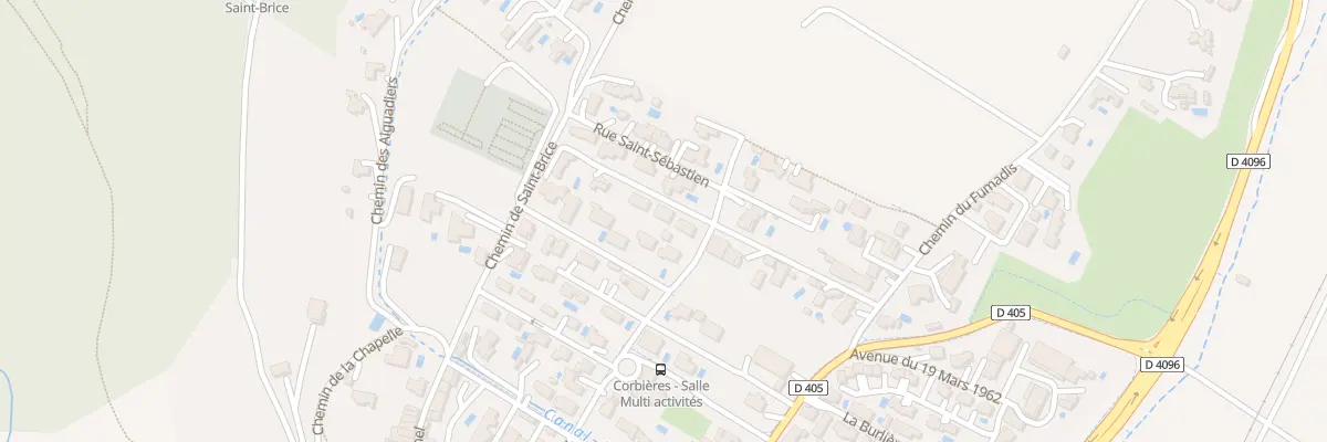 Plan du 3800 Rue Saint Sebastien à Corbières-en-Provence