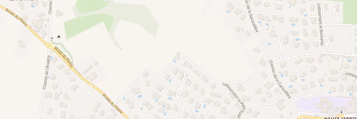 Plan du 268 Rte du Mollard à Jarrie