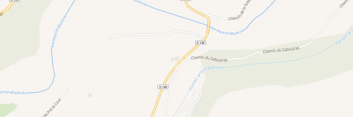 Plan du 650 Rte de la Bâtie à La Bâtie-Montsaléon