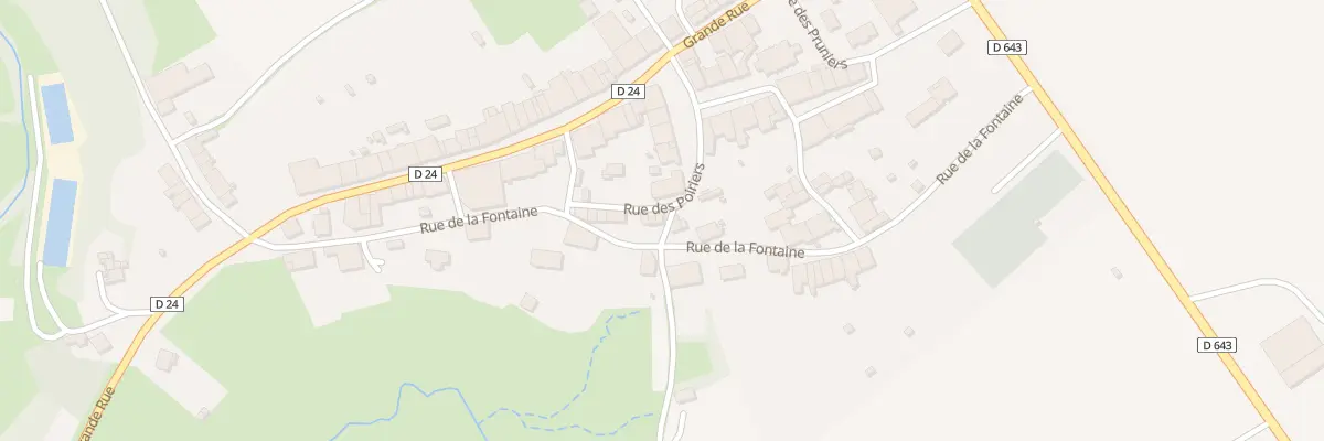 Plan du 1 Rue des Poiriers à Mercy-le-Bas