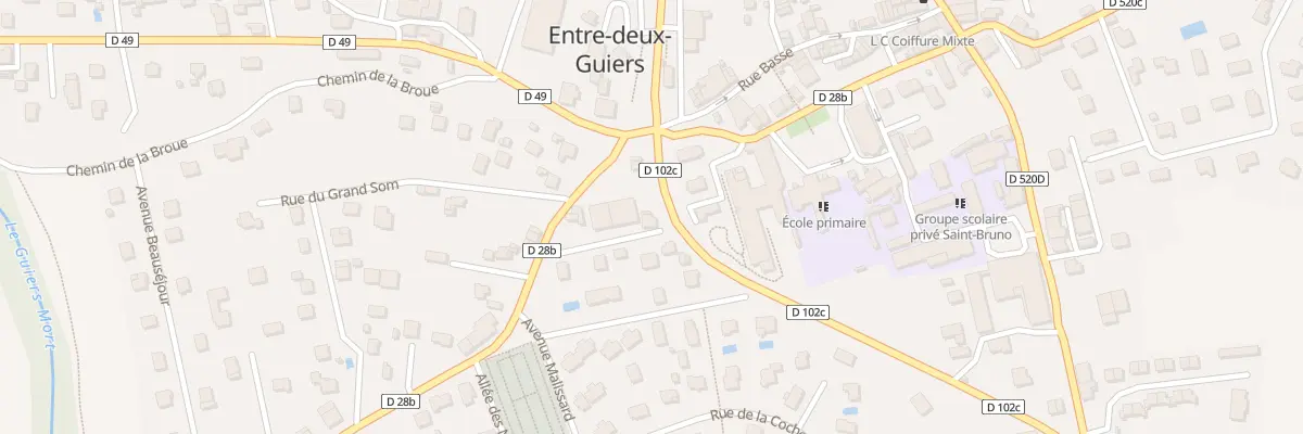 Plan du 7 Imp de l’Alpette à Entre-deux-Guiers