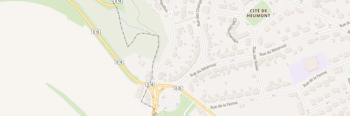 Plan du 5 Rue de la Botte Longue à Réhon