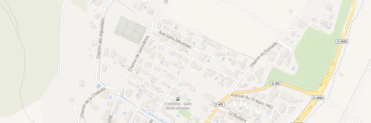 Plan du 4700 Rue Saint Sebastien à Corbières-en-Provence