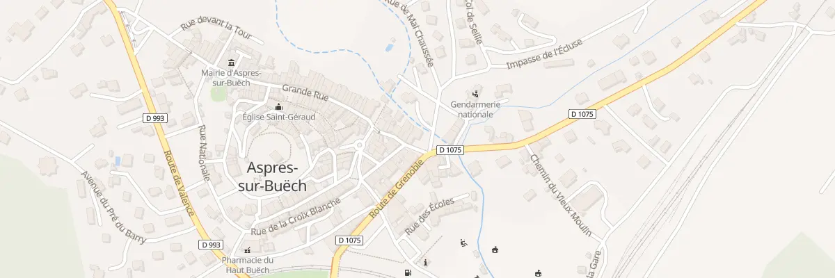 Plan du 5082A Gr Grande Rue à Aspres-sur-Buëch