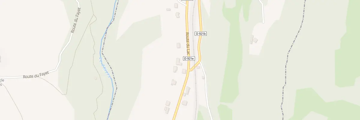 Plan du 2195 Rte du Lac à La Bridoire