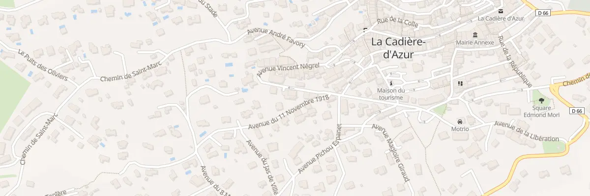 Plan du 52 Av du 11 Novembre à La Cadière-d’Azur