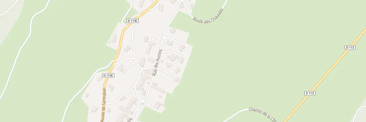 Plan du 195 Rue des Perrins à Saint-Jean-de-Vaulx
