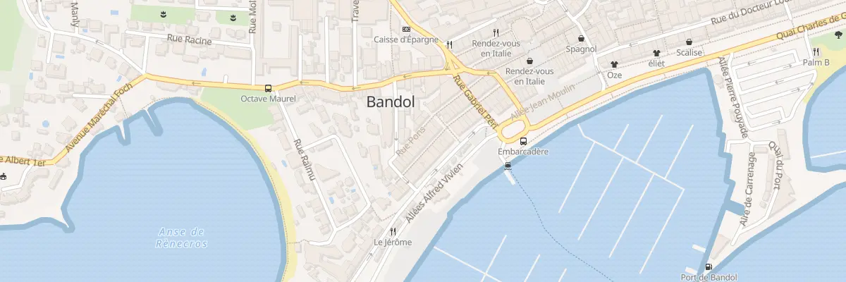 Plan du 44 Rue de la Republique à Bandol