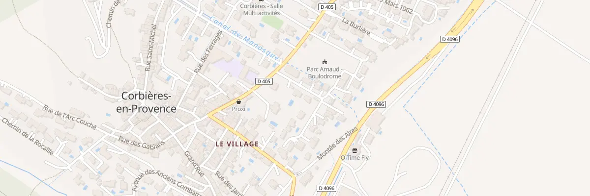 Plan du 5224 Rue Burlière à Corbières-en-Provence