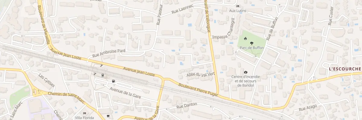 Plan du 67 Imp Lou Gat à Bandol