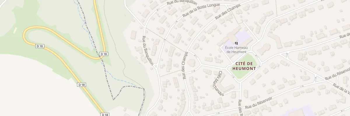 Plan du 28 Rue des Champs à Réhon