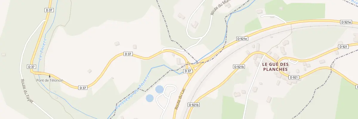 Plan du 2264 Rte de la Bridoire à La Bridoire