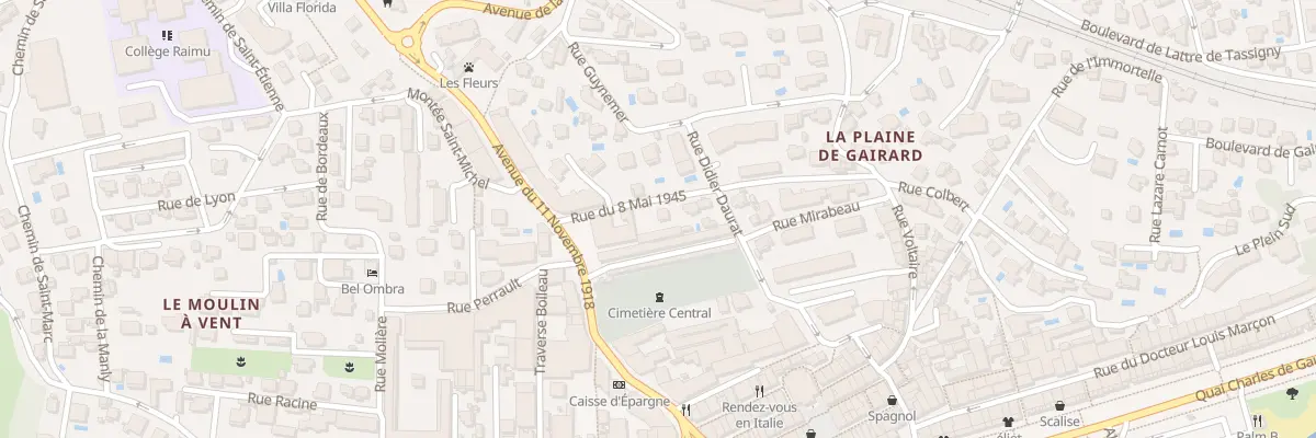 Plan du 185 Rue du 8 Mai à Bandol