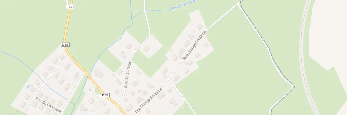 Plan du 13 Rue Grange Fontaine à Villette-lès-Arbois