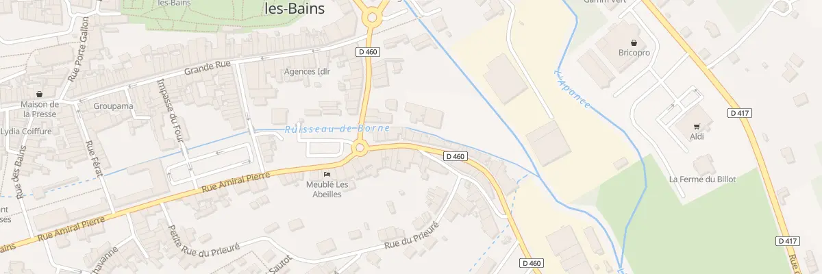 Plan du 35 Rue Amiral Pierre à Bourbonne-les-Bains