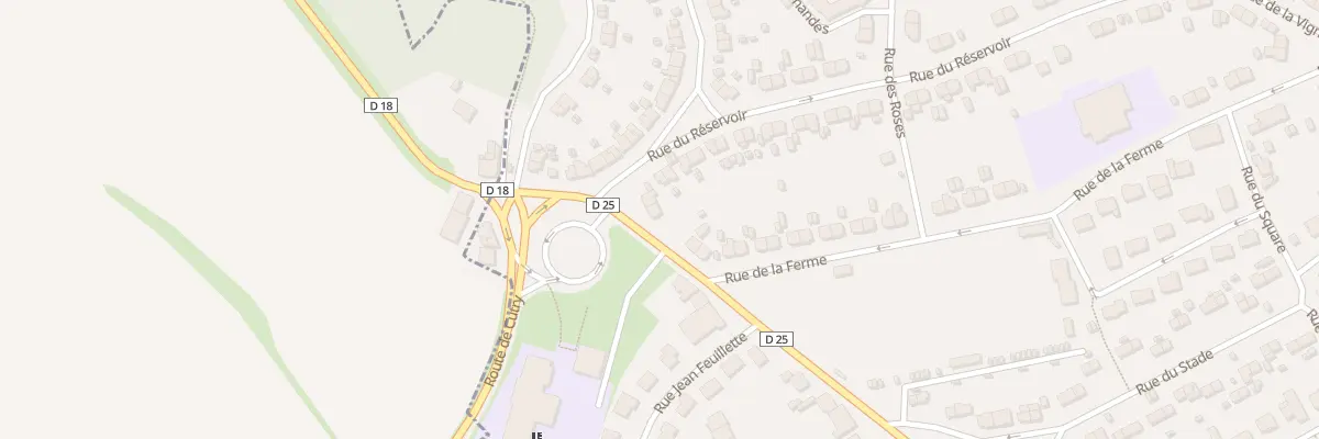 Plan du 3 Rue de Chenieres à Réhon