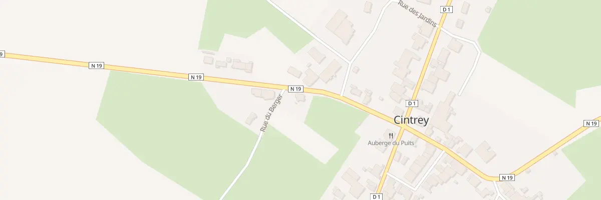 Plan du 6 Rue du Professeur A. Desgrey à Cintrey
