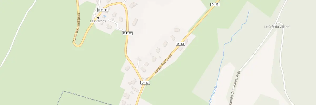 Plan du 3000 Rte des Creys à Saint-Jean-de-Vaulx