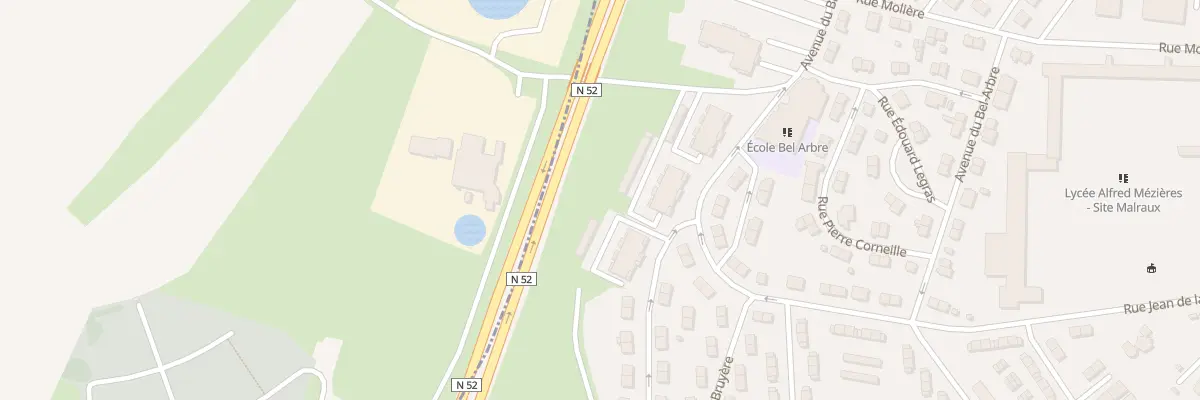 Plan du 34 Rue Saint Exupéry à Longwy
