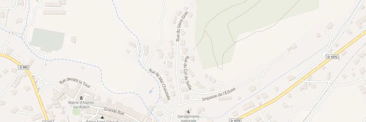 Plan du 165 Rue du Col de Seille à Aspres-sur-Buëch