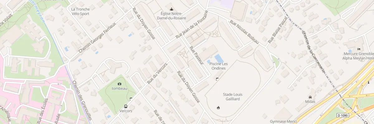 Plan du 37 Rue Doyen Gosse à La Tronche