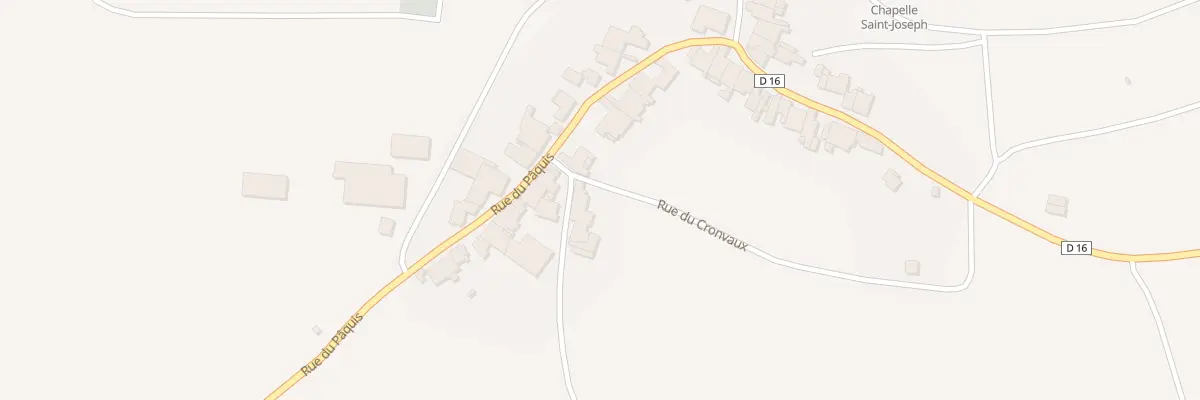Plan du 41 Rue des Grands Jardins à Beaufremont