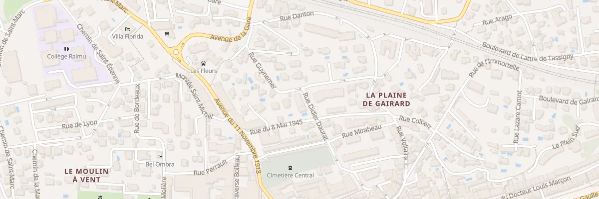 Plan du 199 Rue Didier Daurat à Bandol