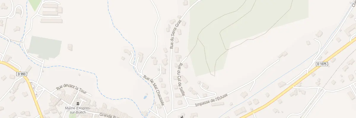 Plan du 175 Rue du Col de Seille à Aspres-sur-Buëch