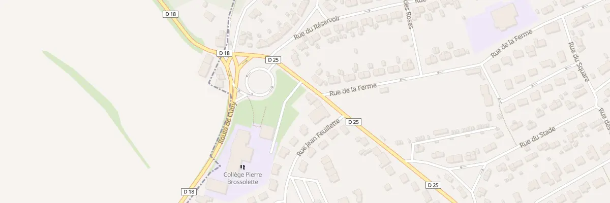 Plan du 2 Rue de Chenieres à Réhon