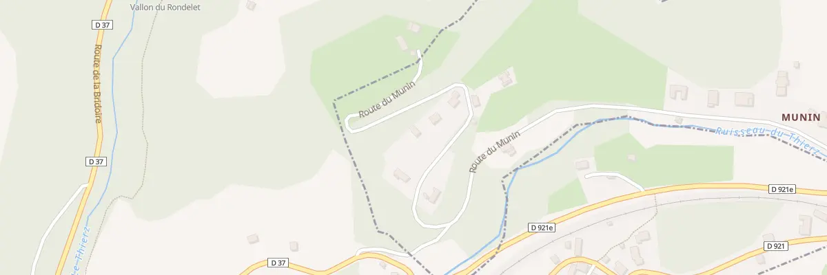 Plan du 747 Rte du Munin à Saint-Alban-de-Montbel